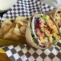 Buffalo Wrap  at Detroit Street Filling Station in Ann Arbor