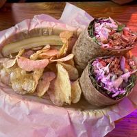 Buffalo wrap  at Detroit Street Filling Station in Ann Arbor