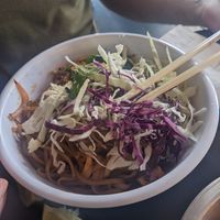 Pad thai at Detroit Street Filling Station in Ann Arbor