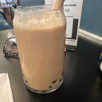 A chai bubble teaa  at Detroit Street Filling Station in Ann Arbor