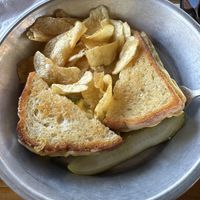 Grilled cheese  at Detroit Street Filling Station in Ann Arbor