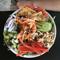 Lumberjack Salad at Detroit Street Filling Station in Ann Arbor