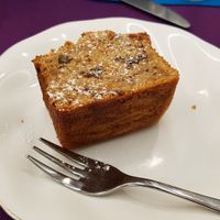 Carrot cake at Blue Teapot in Toulouse