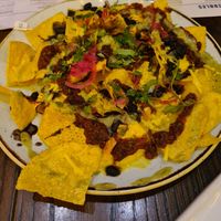 Vegan nachos at Wahaca in Edinburgh