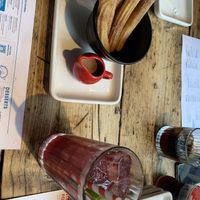 VEGAN CHURROS   at Wahaca in Edinburgh