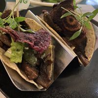 Mushroom tacos   at Wahaca in Edinburgh