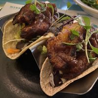 Plantain tacos   at Wahaca in Edinburgh