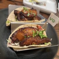 Plantain tacos   at Wahaca in Edinburgh