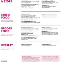 November 2018 vegan menu at Wahaca in Edinburgh