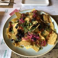 Their vegan nachos at Wahaca in Edinburgh