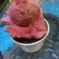 Raspberry and chocolate   at La Copa in Porto