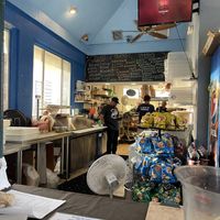 Window for service and inside   at A Slice of Paradise in Summerland Key