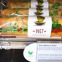 baguette at STN - Pret A Manger in Stansted