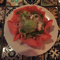 Taco salad at Iguana Cantina in Palm Beach