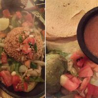 Hot fajitas   at Iguana Cantina in Palm Beach