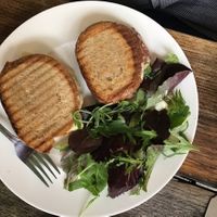 grilled cheese toastie at Beetroot Sauvage in Edinburgh