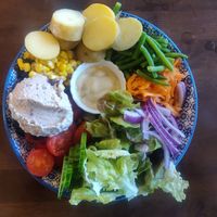 Nicer Nicoise Salad at Beetroot Sauvage in Edinburgh