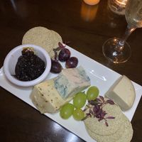 Cheese platter at Beetroot Sauvage in Edinburgh