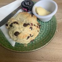 scone #Veganuary at Beetroot Sauvage in Edinburgh