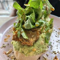 Avocado toast   at Serenity Now in Glasgow