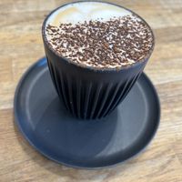 oat cappuccino   at Serenity Now in Glasgow