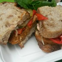 Reuben sandwich at Shoe Tree Cafe in Newcastle Upon Tyne