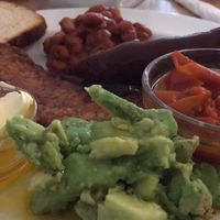 Small vegan breakfast  at Shoe Tree Cafe in Newcastle Upon Tyne