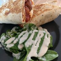 Breakfast burrito at Shoe Tree Cafe in Newcastle Upon Tyne