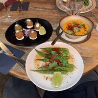   at Essential Vegan @ Ten to One Bar in North London