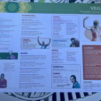 Vegan Menu  at Lounges - Puerto Lounge in Exeter