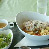 Veggie curry at Kaikoan at Kaikoan Restaurant - Hasedera Temple in Kamakura