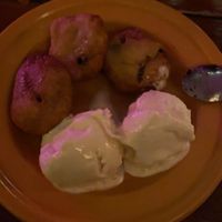 Friterade oreos med glass (vegan) at Geronimo's FGT   in Stockholm