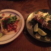 Taco Tuesday and vegan-cheese topped corn  at Geronimo's FGT   in Stockholm