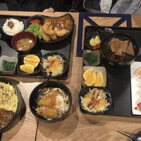 Sushi set and omelette rice  at Zen House 禅舍 in Kuala Lumpur