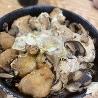 Chic & Mushroom Stew with rice  at Zen House 禅舍 in Kuala Lumpur