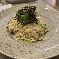 Mushroom risotto at Forrest Bistro in Prague