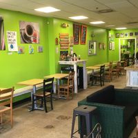 Great place to sit for a while at Buenos Dias Cafe in Atlanta