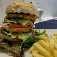 Vegan Burger at Hav Senso by Captain Spriss in Gozo