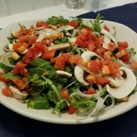 veg salad at Hav Senso by Captain Spriss in Gozo