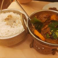 Auberginen Curry at Ganesha Restaurant in Fellbach