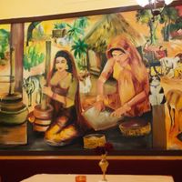Interior at Ganesha Restaurant in Fellbach
