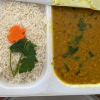 Yellow lentil curry   at Ganesha Restaurant - East in Stuttgart