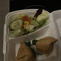 vegan samosas  at Ganesha Restaurant - East in Stuttgart