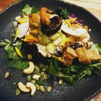 Vegan Poke bowl at Wabi Sabi Salon in Collingwood