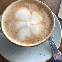 Soy latte at The Copper Spoon in Marazion