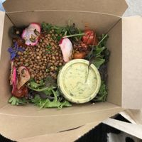 Salad at The Copper Spoon in Marazion