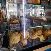 Cake selection  at The Copper Spoon in Marazion