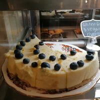 Cheeze cake at Cafe Calluna in Pitlochry