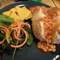 the classic vegan option at Cafe Calluna in Pitlochry