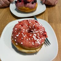 vegan donuts at La Donuteria in Bratislava